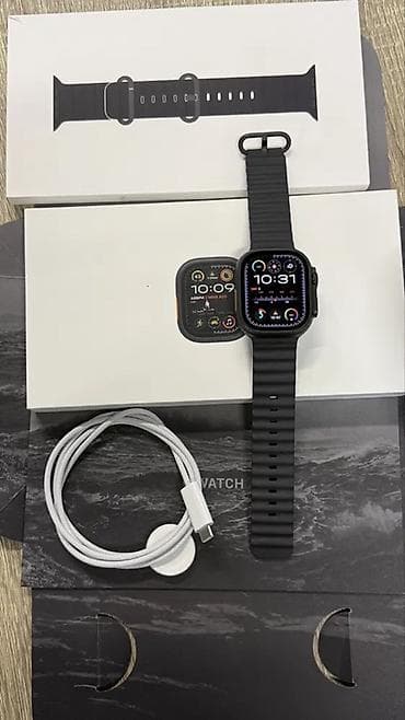 часы китайские: Смарт-часы в стиле Apple Watch Ultra (корпус квадратной формы с — 1