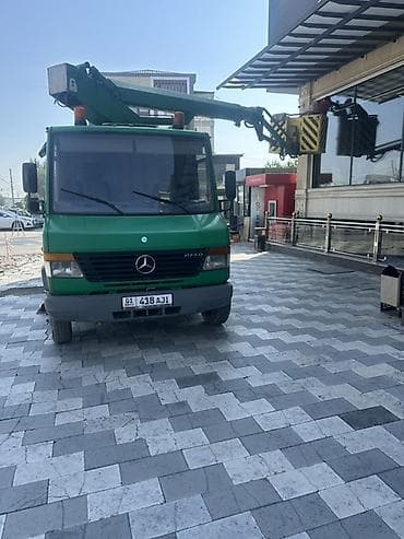 кромка цена: Автокран-автовышка на базе Mercedes-Benz для высотных работ. - Вылет — 3