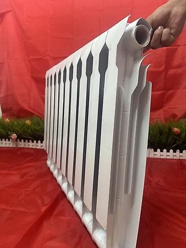 Радиаторы, батареи: Секционный радиатор отопления (10 секций) - Материал: металл — 2