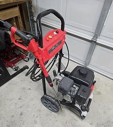 Все для дома и сада: Бензиновая мойка высокого давления на тележке - Мощный бензиновый — 1