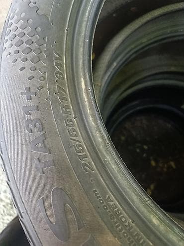 amg 18: Шины 215 / 55 / R 17, Лето, Б/у, Комплект, Легковые, Корея, Kumho — 2