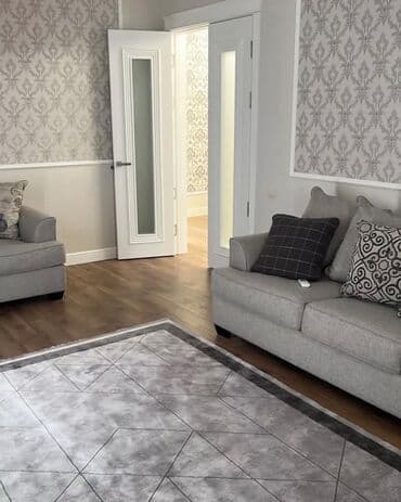 квартира долгосрочное кызыл аскер: 2 комнаты, Агентство недвижимости, Без подселения, С мебелью полностью — 2