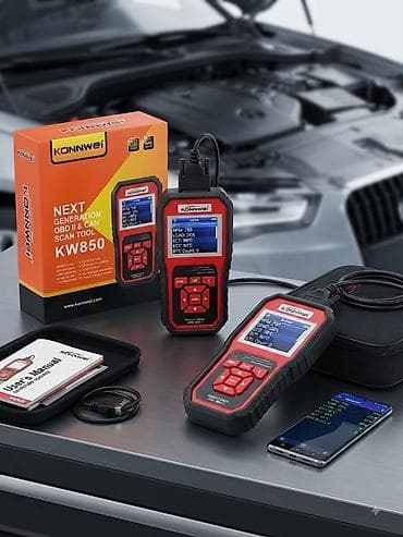 carplay android: Диагностический сканер KONNWEI KW850 (OBDII + CAN) - Универсальный — 1