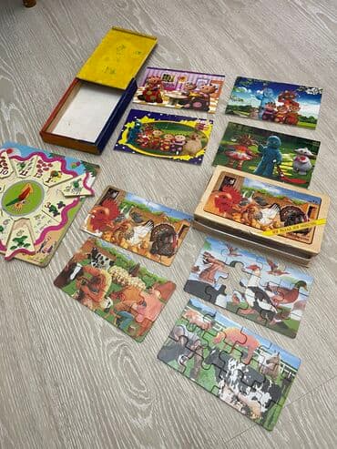 зеркальный кубик рубик: Продаю 🧩 пазлы и часики развивающие всего — 1