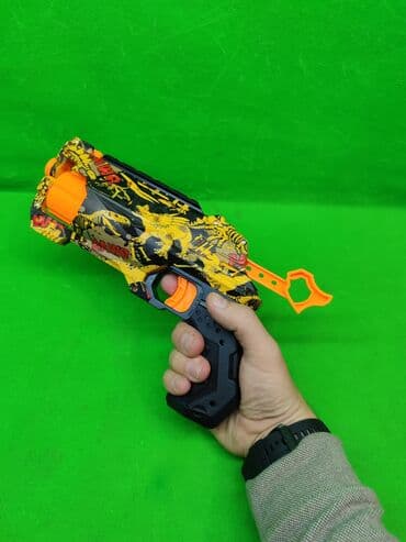 пистолет стреляет орбизами: Нерф игрушка детская🔥 Комплектация товара: нерф, 12 лёгких патронов — 5