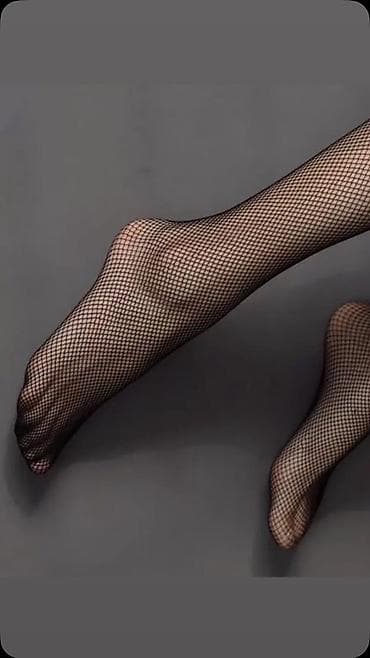 Жеке буюмдар: Чулки-сетка до бедра с кружевной резинкой на силиконе - Цвет: черный — 4