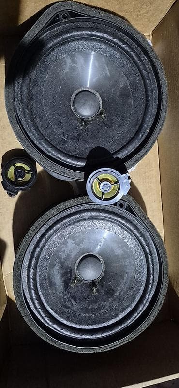 Акустика для автомобиля: комплект из 2 мидбасовых динамиков и 2 — 2