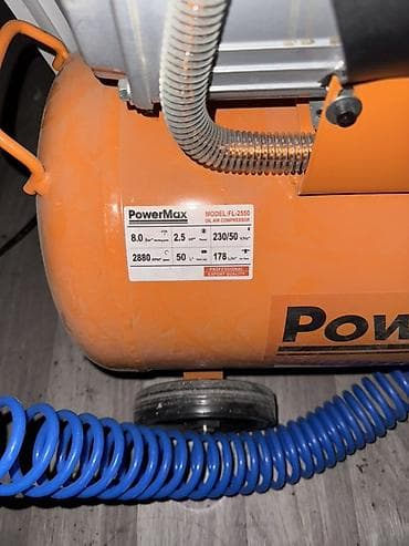 Компрессоры: Компрессор воздушный масляный PowerMax FL-2550 Состояние под масло — 4