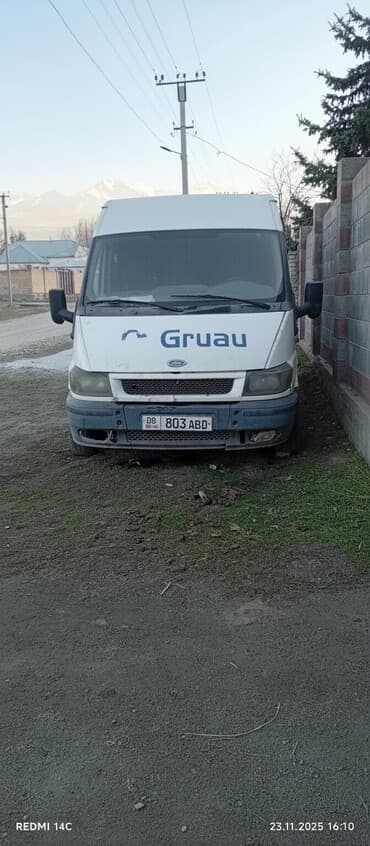 купить шины в бишкеке бу: Ford Transit: 2003 г., Механика, Дизель, Фургон — 1