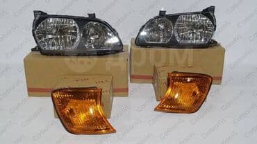 поворотки: Передняя левая фара Toyota 1997 г., Новый, Аналог — 7