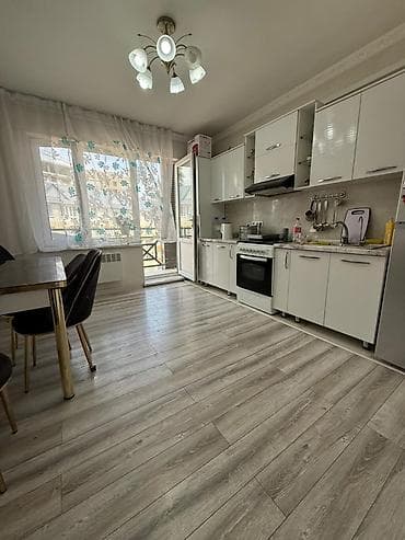 2 комнаты, 66 м², Кок-Жар ж/м 108 серия, 8 этаж, Евроремонт