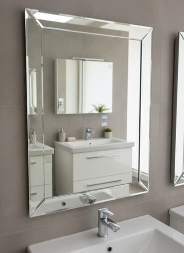 безкаркасная кровать: Прямоугольное зеркало с фацетом, предназначенное для установки в — 1