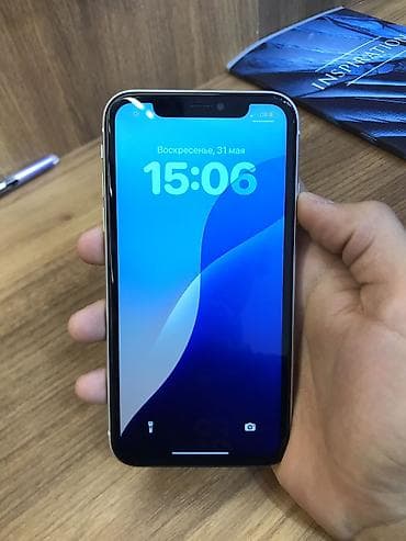 apple 13: IPhone 11, Б/у, 64 ГБ, Белый, Защитное стекло, Чехол, 72 % — 1