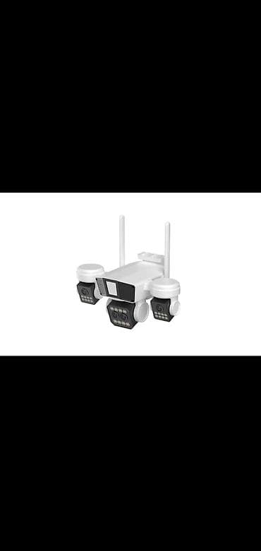 4G Уличная Wi‑Fi камера видеонаблюдения с тремя модулями и at lalafo.kg 4G Уличная Wi‑Fi камера видеонаблюдения с тремя модулями и