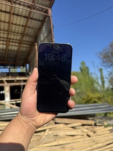 стант проект: IPhone 14 Pro Max, Б/у, 128 ГБ, Deep Purple, 79 % — 1