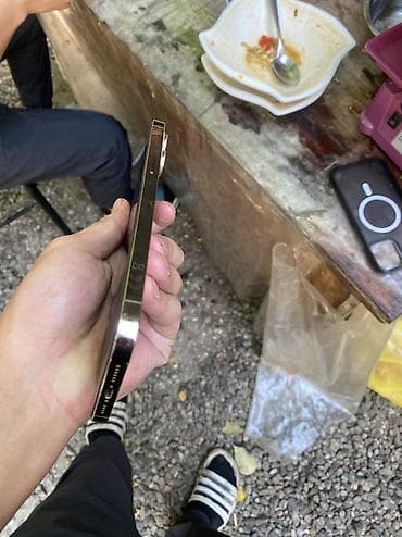 купить часы apple watch: IPhone 12 Pro Max, Б/у, 128 ГБ, Matte Gold, Защитное стекло, Чехол, Кабель, 96 % — 2
