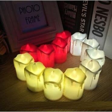 электронный свеча: Светодиодная свеча тающая (Упаковка 24шт) Что может быть романтичнее — 4