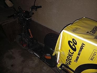 bid e5: Электрический скутер/мопед для курьерской доставки с изотермическим — 1