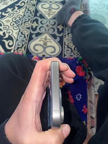 ethernet кабель бишкек: IPhone 15 Pro Max, Колдонулган, 256 ГБ, Күмүш, Куту, 85 % — 5