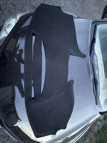 Ворсовые Накидка на панель Toyota, цвет - Черный