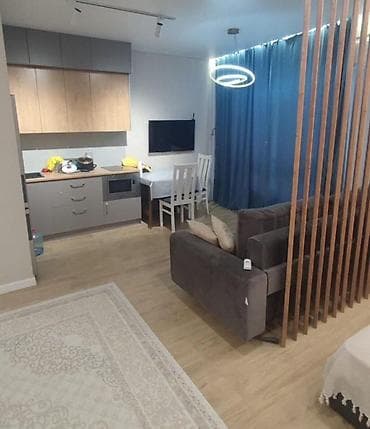 аренда элитных квартир посуточно: Студия, Без подселения, С мебелью полностью — 3