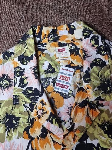 футболка levis мужская: Levi’s с ярким цветочным принтом НОВАЯ РАЗМЕР "М" наш 48 - 50 - — 6
