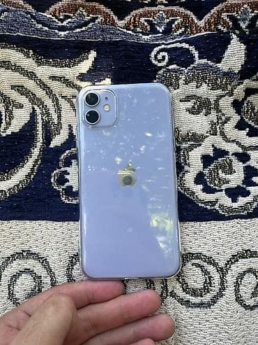IPhone 11, Б/у, 128 ГБ, Deep Purple, Зарядное устройство, 75 % — 4