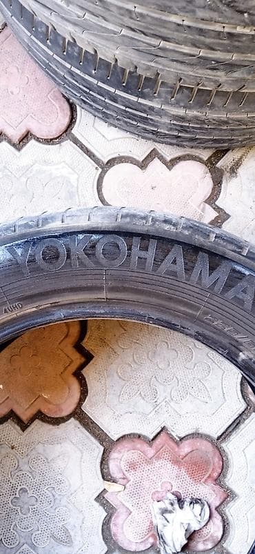 bmw cs: Шины 225 / 60 / R 18, Лето, Б/у, 1 шт, Yokohama — 2