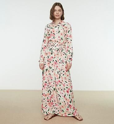 сандалы: Күнүмдүк көйнөк, Туркия, Жай, Узун модель, Штапель, Аял көйнөгү - эркек көйнөгү — 1