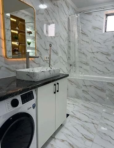110: 3 комнаты, 110 м², Кок-Жар мкр 12 этаж, Евроремонт — 10