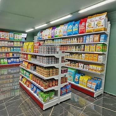 сдаю бизнес: Металлический стеллаж для магазина, железная полка Торговый стеллаж — 4