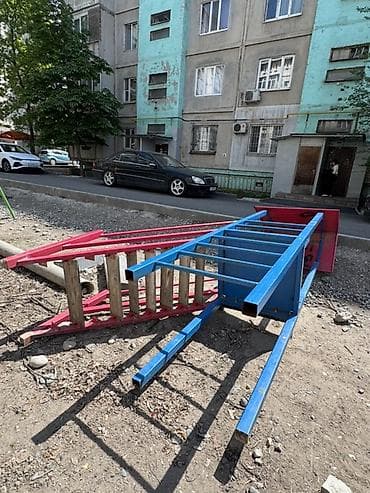 железный бассейн: Детская площадка Для улицы, Б/у — 3