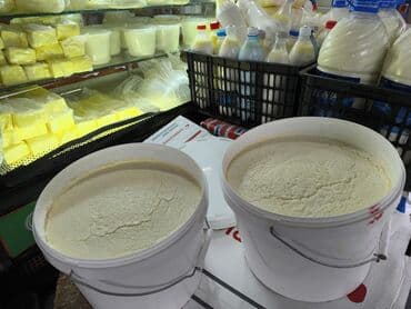 трава для животных: Молочные продукты — 6