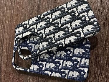 Чехлы: Текстильные чехлы для смартфона с фирменным монограммным узором в двух — 2