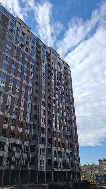 квартиры в росрочку: 2 комнаты, 57 м², Элитка, 9 этаж, Готовая ПСО (под самоотделку) — 1
