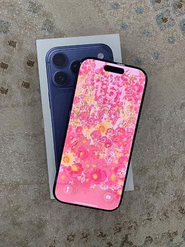 номер ош: IPhone 17 Pro, Б/у, 256 ГБ, Blue Titanium, Коробка, 99 % — 6