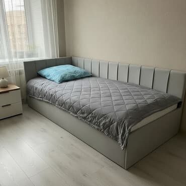 двухъярусные кровати для взрослых в бишкеке: Детская односпальная кровать, Новый, Для девочки, Для мальчика, С матрасом, Металл, Самовывоз, Бесплатная доставка, Платная доставка — 1