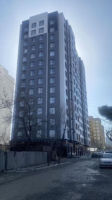 квартиры в районе бишкек парк: 2 комнаты, 67 м², Элитка, 13 этаж, Готовая ПСО (под самоотделку) — 1