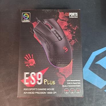 Компьютеры, ноутбуки и планшеты: Игровая мышь A4Tech Bloody ES9 Plus почти новая, использовал 2 месяца — 2