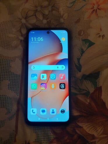 ноутбук i7: Redmi, Redmi 12, Б/у, 128 ГБ, цвет - Черный, 1 SIM, 2 SIM, eSIM — 2