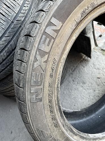 balon: Шины 215 / 55 / R 17, Лето, Б/у, 1 шт, Легковые, Корея, Nexen — 1