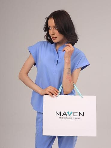 рабочий одежда: Женский медицинский костюм MAVEN - Верх: свободная блуза с аккуратной — 6
