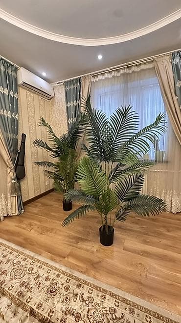 Пальмы: Искусственный папоротник - Высокие декоративные пальмы с пышной — 1