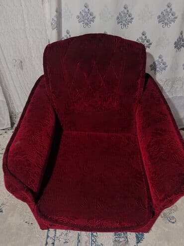 кухонные гарнитуры бишкек цены: Комплект мягкой мебели в бархатистом велюре бордового цвета с — 12