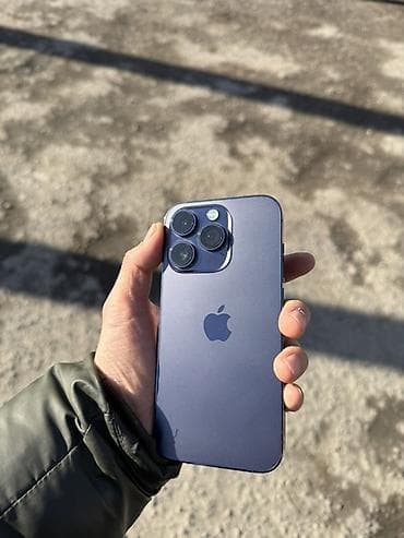 iphone e: IPhone 14 Pro, Б/у, 128 ГБ, Deep Purple, 87 % — 1