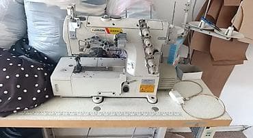 Промышленная распошивальная/оверлочная швейная машина JACK (серия