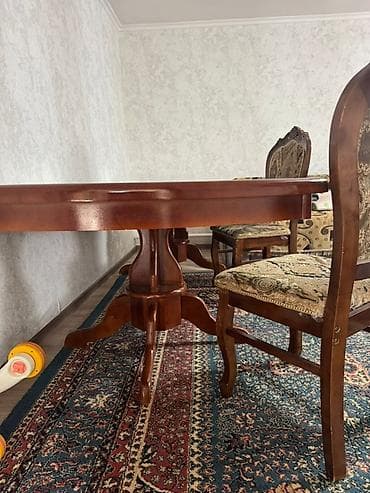 токмок стул: Ашкана үстөлү жана отургуч, Колдонулган — 3