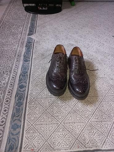 Жеке буюмдар: Мужские дерби-броги ALEXANDER, Made in Italy - Материал: натуральная — 1