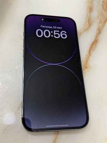 наушники apple цена бишкек: IPhone 14 Pro, 256 ГБ, Deep Purple, 84 % — 2