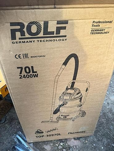 coller master: Промышленный пылесос ROLF TOP-30970L - Объем бака: 70 л (нержавеющая — 3